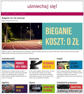 Uśmiechaj się - blog o poszukiwaniu uśmiechu