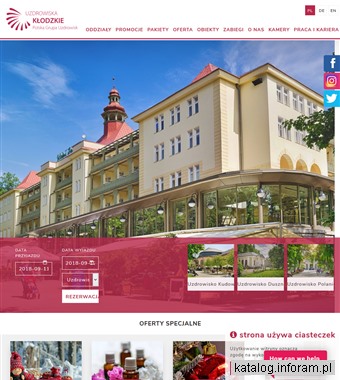 www.uzdrowiska-klodzkie.pl Dom wczasów