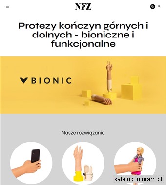 Nowoczesne protezy kończyn - vbionic.com