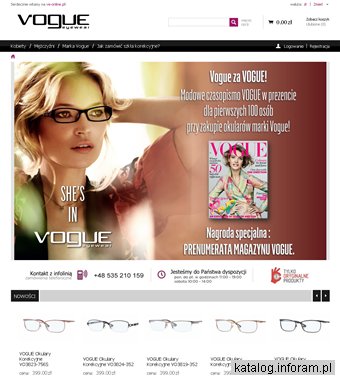 Okulary korekcyjne vogue