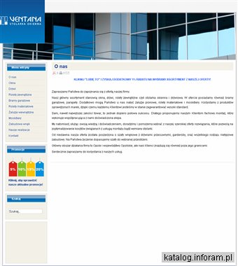 Ventana - stolarka okienna