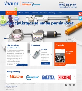VENTURE Mikrometry Wrocław