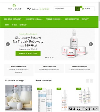 Kosmetyki naturalne na zmarszczki i łupież - verdelab.pl