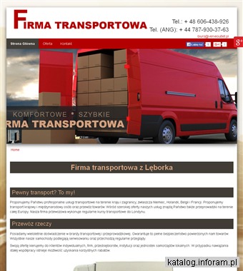 VERVE OUTLET transport mebli Lębork