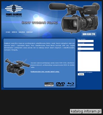 VIDEOFILMOWANIE Paweł Błoński