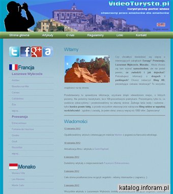 VideoTurysta.pl - turystyczny portal wideo - Samochodem przez Europę