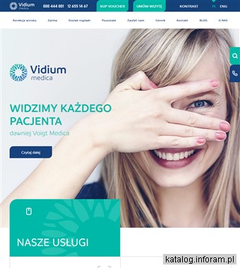 Specjalistyczne Centrum Korekcji Wzroku - Vidium Medica