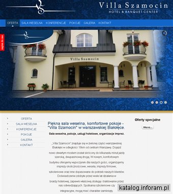 Sala weselna i pokoje - Warszawa