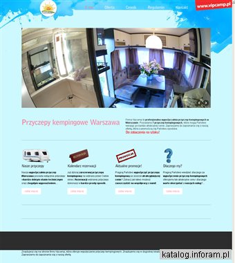 Wynajem przyczep kempingowych Warszawa