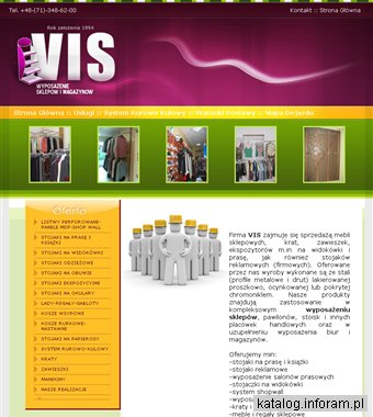 VIS Wrocław Meble sklepowe