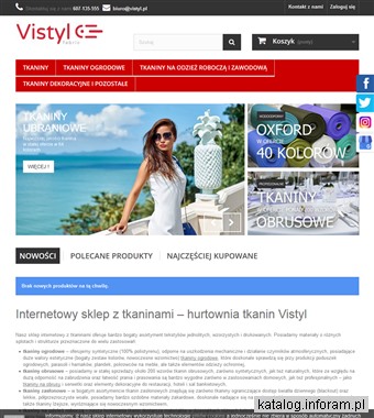 vistyl.pl Hurtownia tkanin