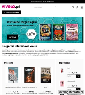 Sklep online z książkami - vivelo.pl