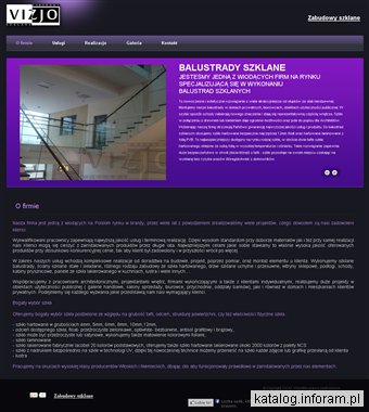 VIZJO S.C. WARSZAWA ściany szklane