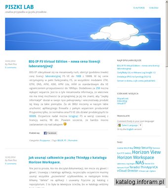 Piszki Lab, Analiza przypadku w języku przodków