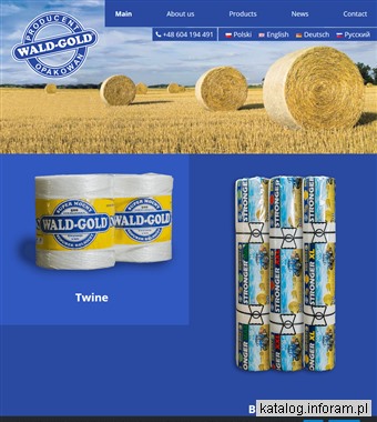 Producent siatki rolniczej - Wald Gold