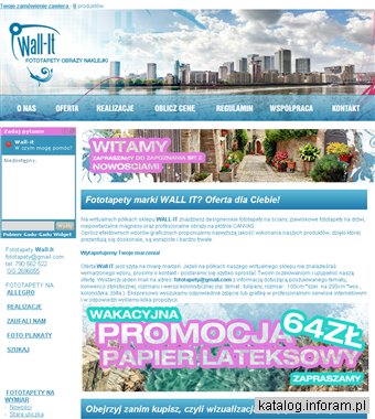 Fototapety na wymiar