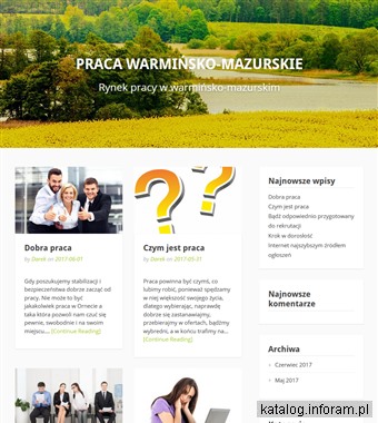Warmińsko-mazurskie praca