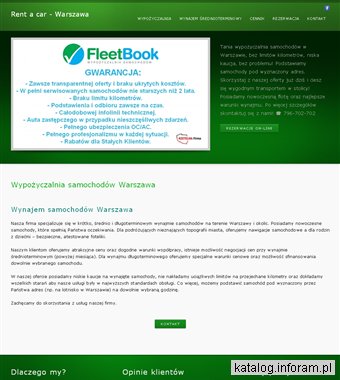 Warsaw-car-rent.pl wypożyczalnia samochodu