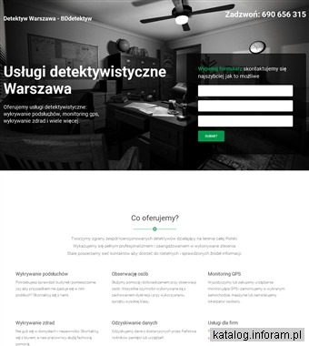 Detektyw Warszawa - warszawa.bddetektyw.pl