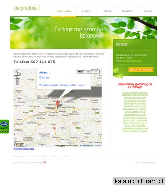 Szamba betonowe Warszawa