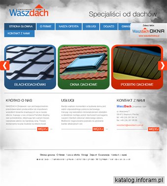 Waszdach blachodachówka Płock