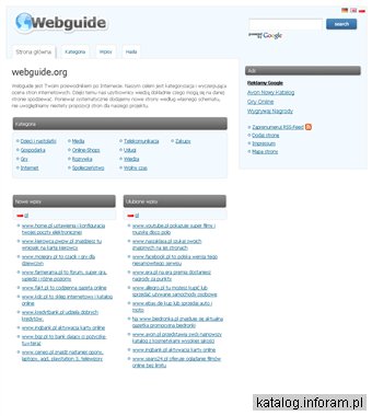 Katalog stron - webguide.org
