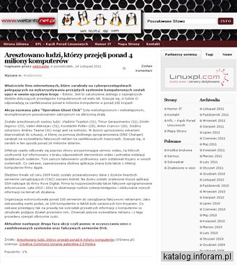Webinfo - Informacje znalezione w sieci