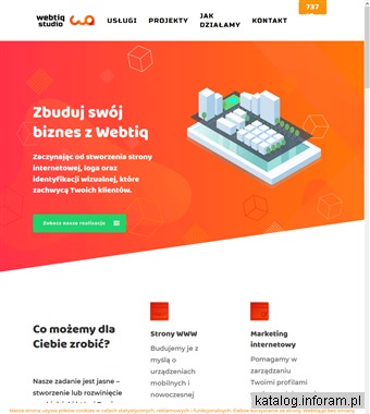 Strony internetowe Jaworzno - Webtiq Studio