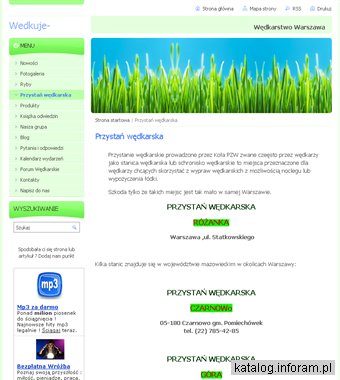 Wędkarstwo Warszawa