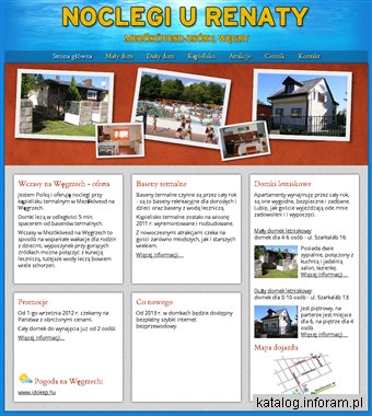 Domki letniskowe w Mezokovesd na Węgrzech