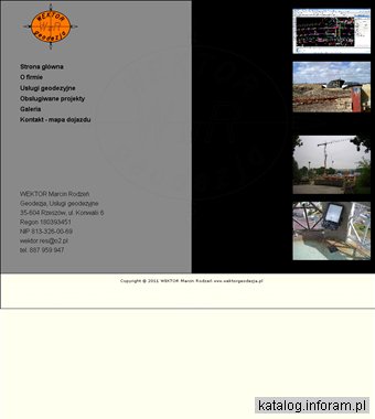 Geodezja Rzeszów, Usługi geodezyjne, WEKTOR