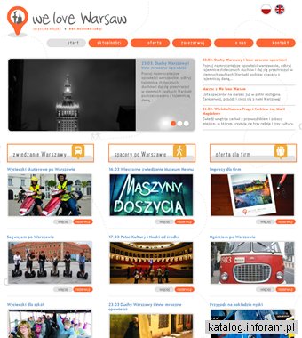 WE LOVE WARSAW - atrakcje Warszawy