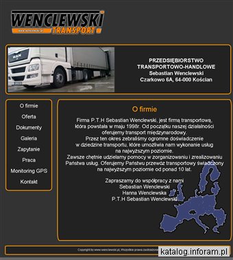 Sebastian Wenclewski transport spedycja