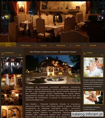 Sala Weselna w Baśniowej Scenerii w nadmorskiej miejscowości