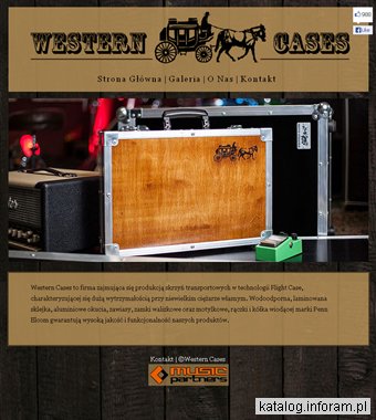 Western Cases - produkcja skrzyń transportowych