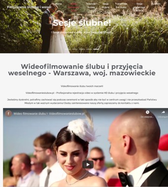 Teledyski ślubne w Warszawie