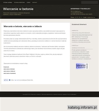 Wiercenie w betonie