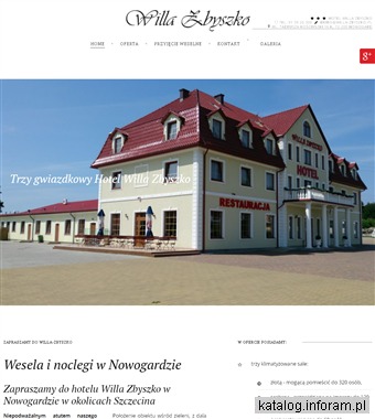 WILLA ZBYSZKO wesela Nowogard