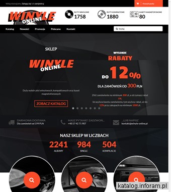 Sklep muzyczny - winyle-online.pl
