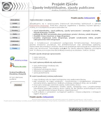 Projekt zjazdu - indywidualny, publiczny, Kraków i okolice