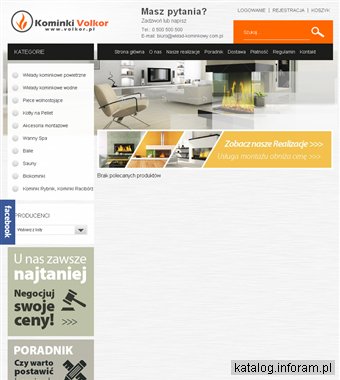 Wkłady kominkowe - sklep internetowy. Najlepsze ceny!