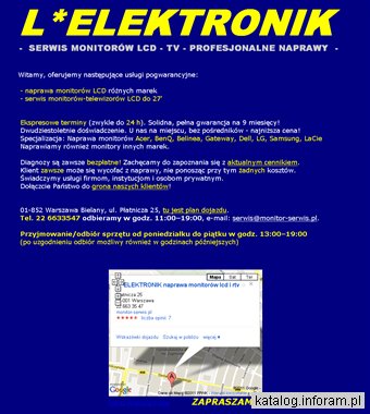Serwis monitorów LCD