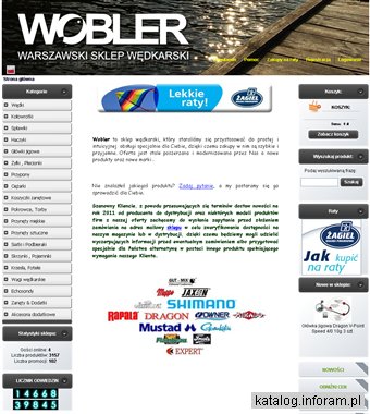 WOBLER - sklep wędkarski