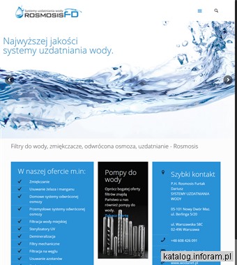 Rosmosis - filtry do wody