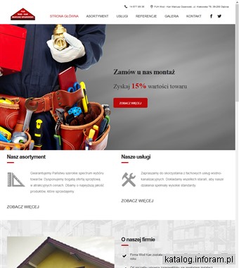 Instalacje gazowe i instalacje wodne