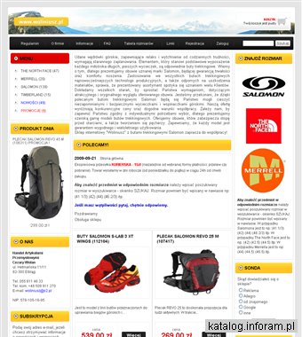 Buty Salomon - Buty Trekingowe - woliniusz.pl