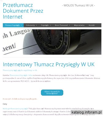 Wolos - Tłumacz Przysięgły w UK