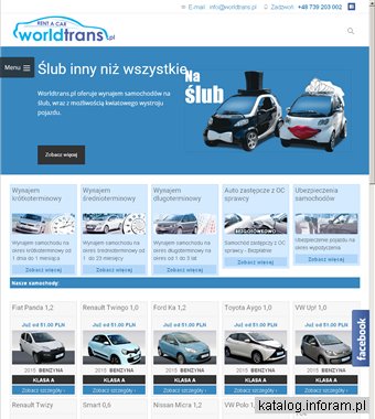 Wypożyczalnia samochodów WorldTrans