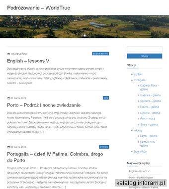 Podróżowanie - Wycieczki - WorldTrue