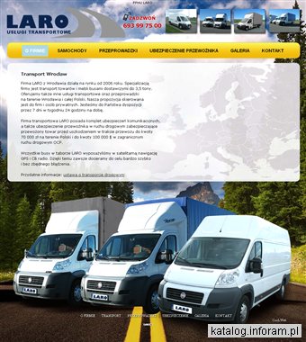 LARO usługi transportowe Wrocław